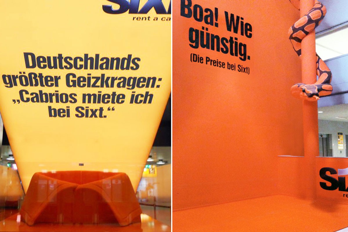 Sixt, Airport Hannover and Vienna