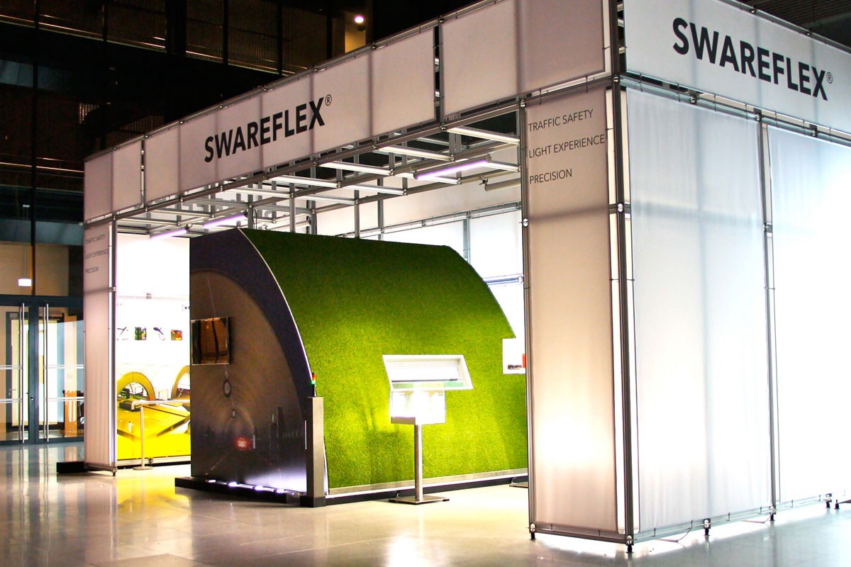 Swareflex Intertraffic Amsterdam booth
