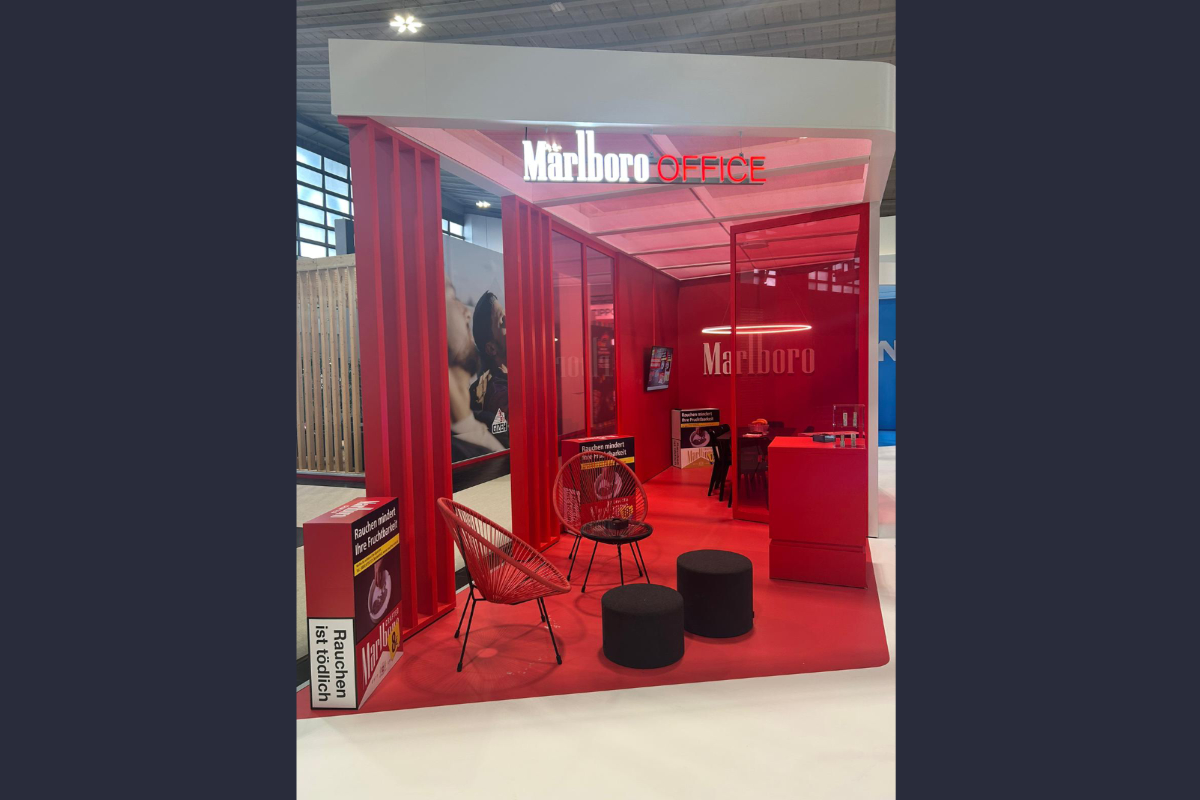 Philip Morris, InterTabac, Sept. 2025, 180qm total area