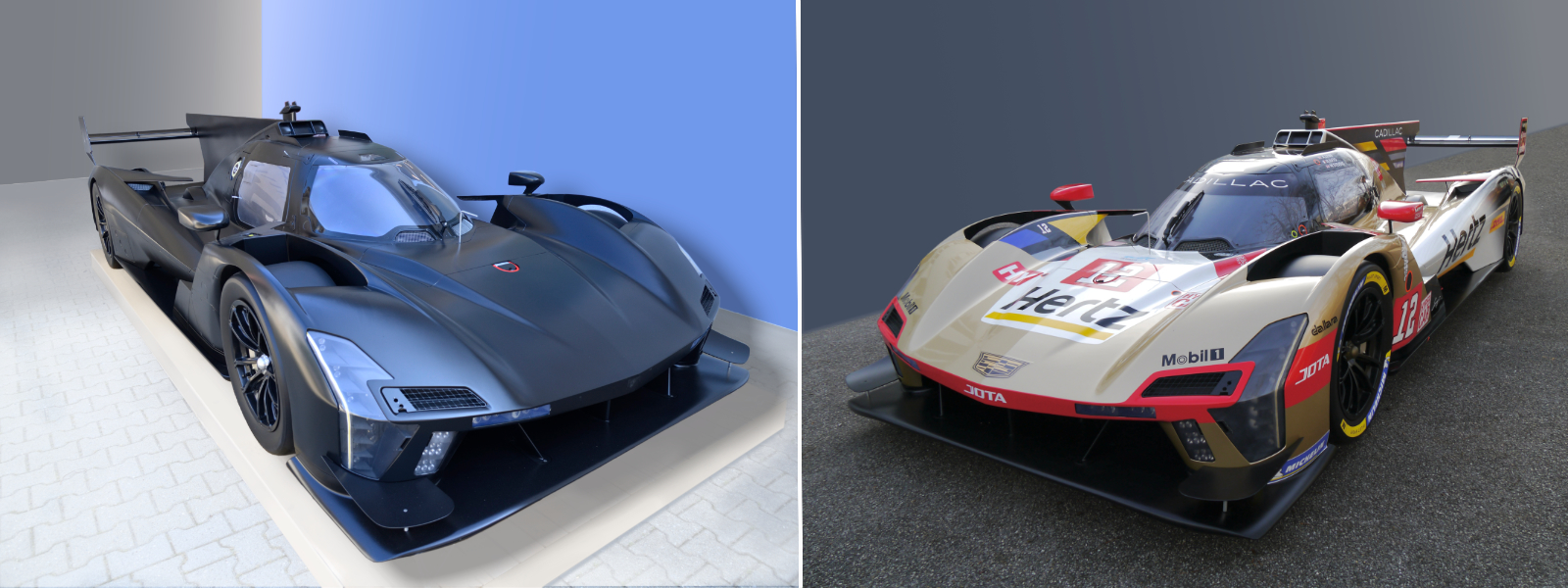 Cadillac LMDh Showcar, 2025<br />
ready to get dressed - ready for the show